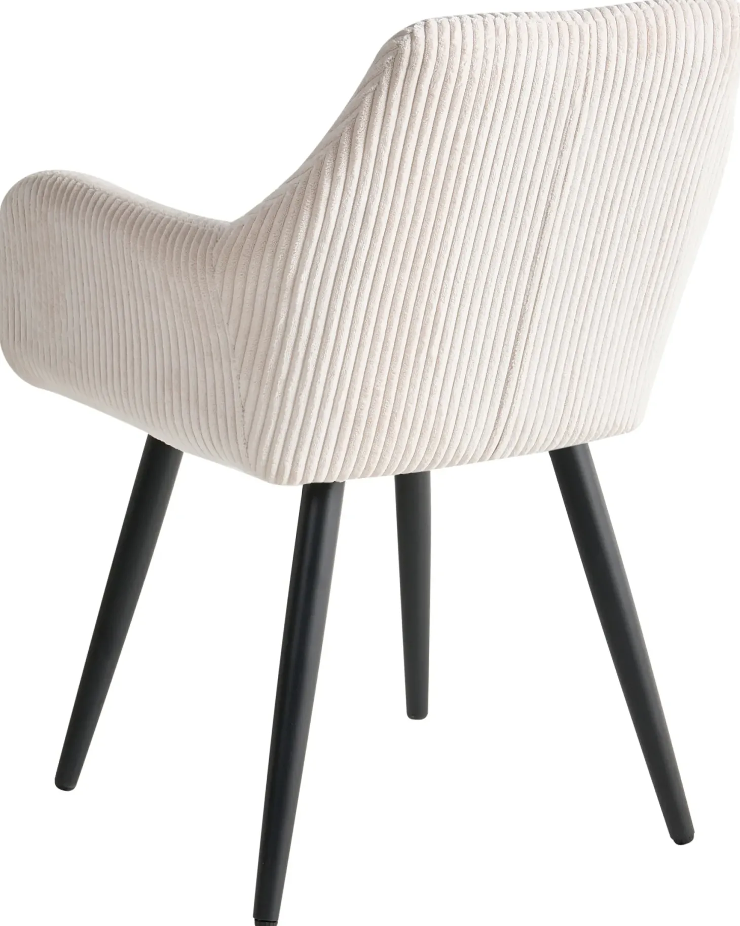 Sæt med 2 spisebordsstole MORI Fløjl Lys Beige