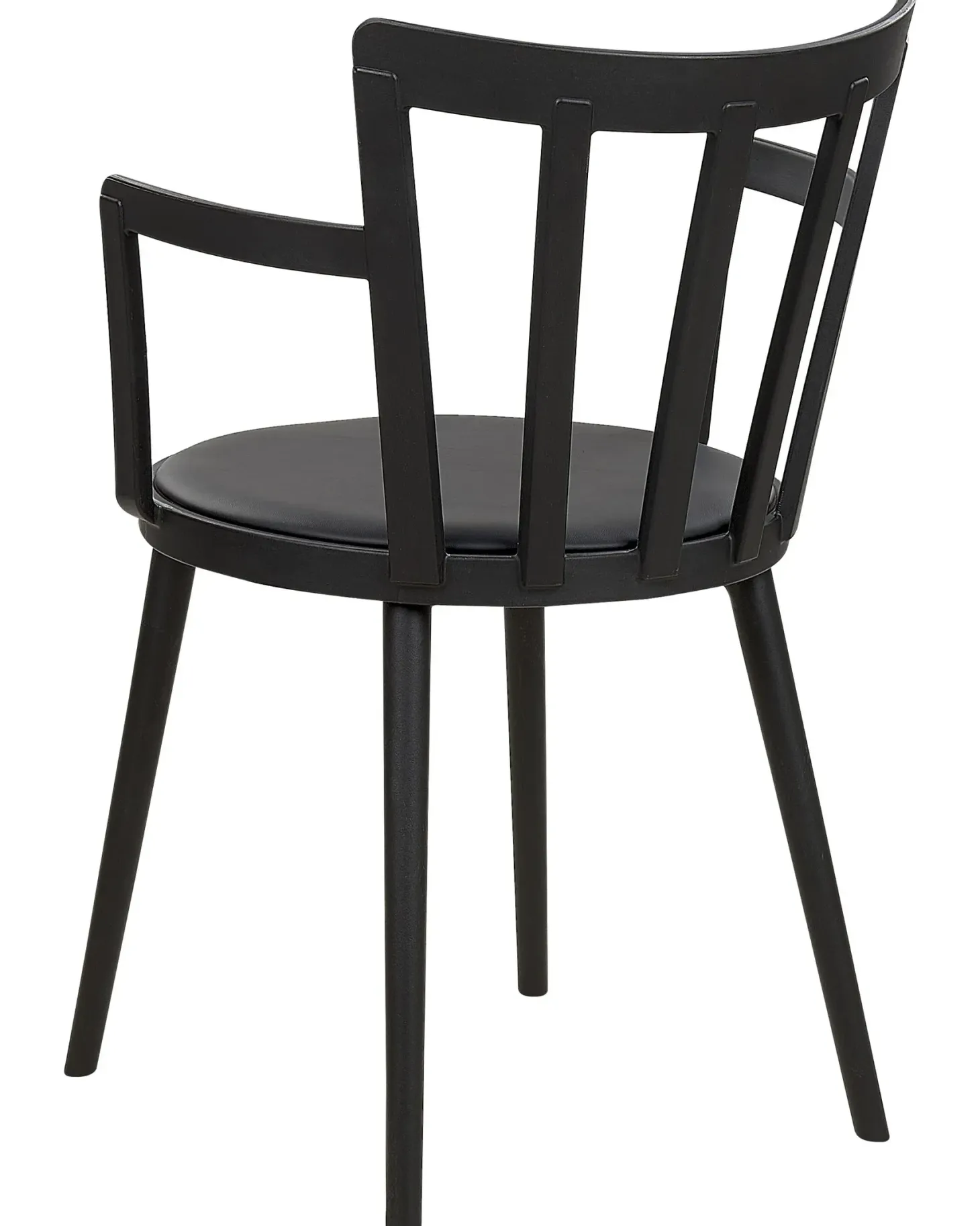 Sæt med 4 spisebordsstole MORILL Sort