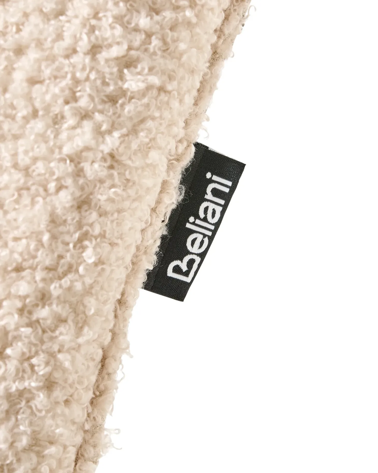 Sæt med 2 spisebordsstole NOVI Boucle Lys Beige