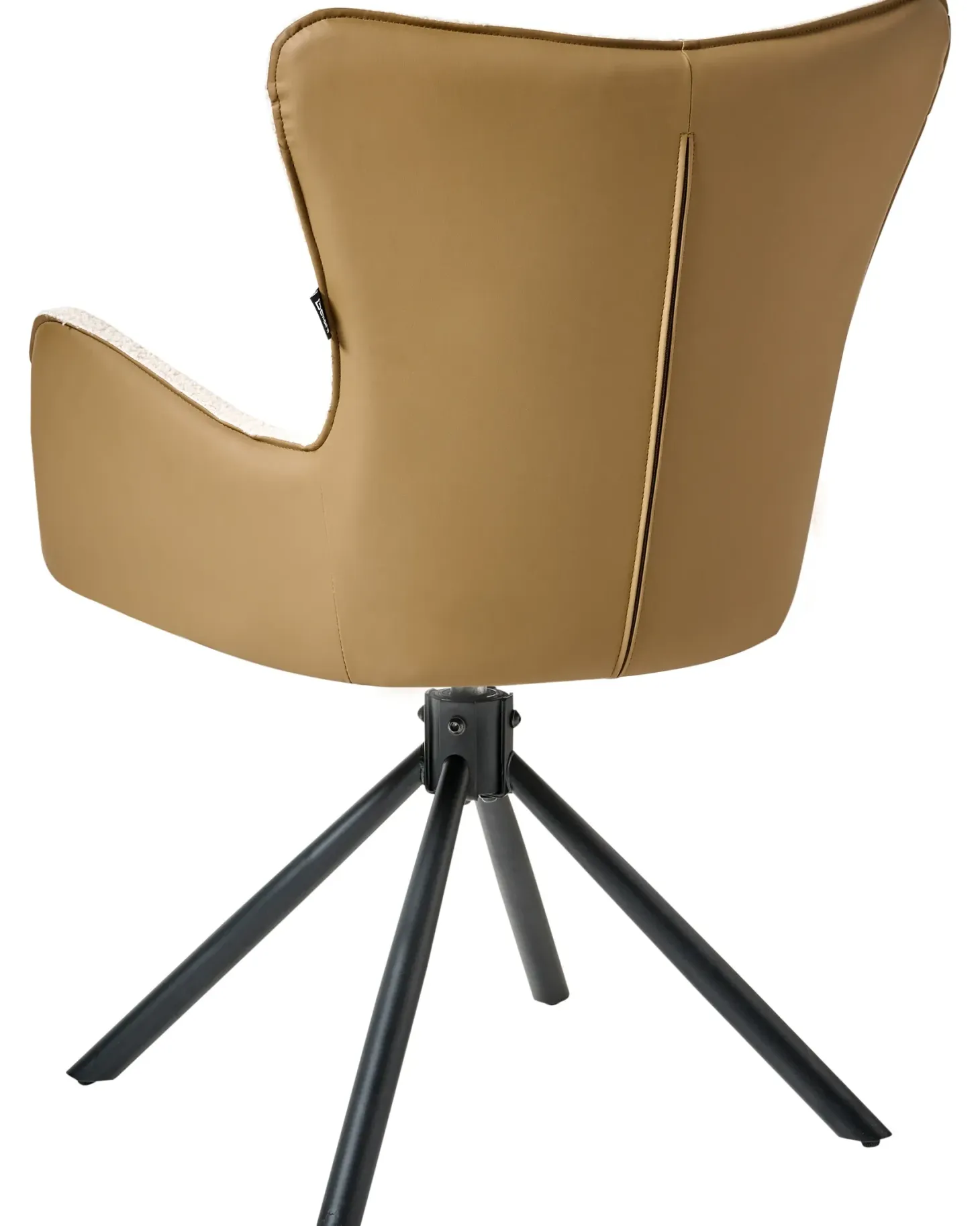 Sæt med 2 spisebordsstole NOVI Boucle Lys Beige