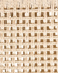 Sæt med 2 spisebordsstole OZELLA Træ Brun/beige