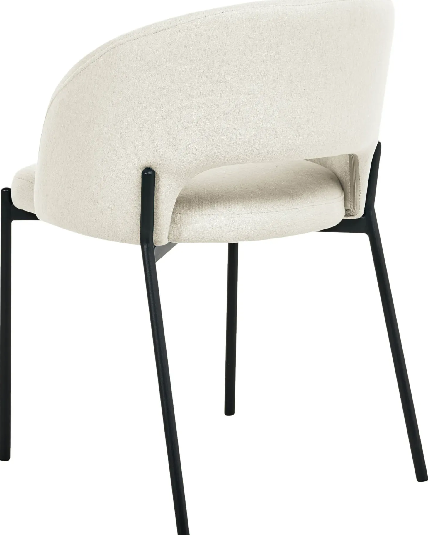Sæt med 2 spisebordsstole PENNY Lys Beige