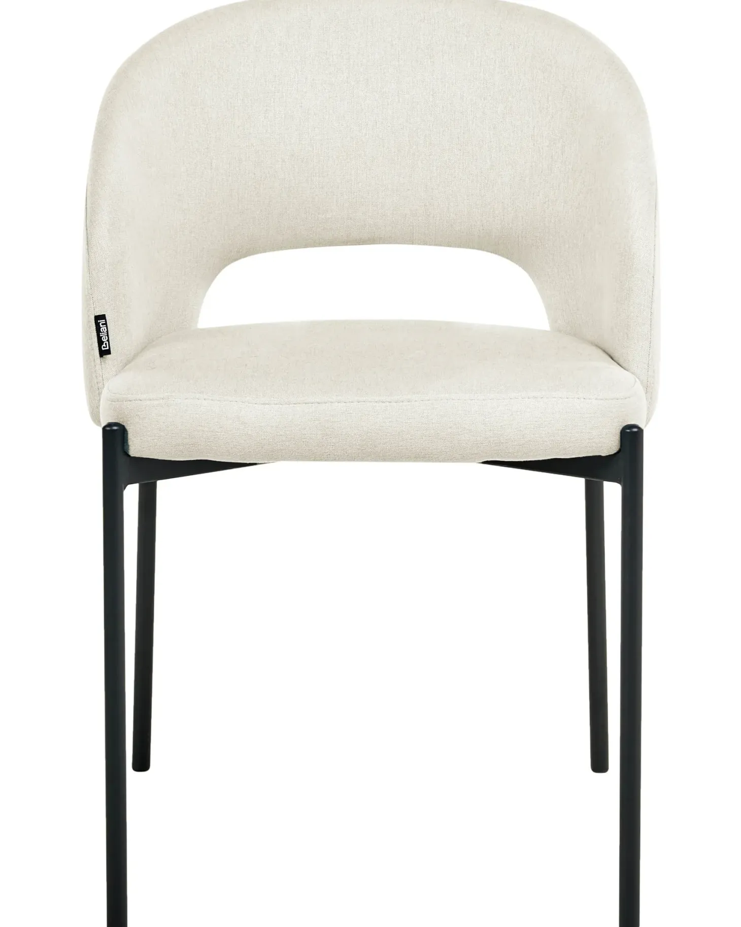 Sæt med 2 spisebordsstole PENNY Lys Beige