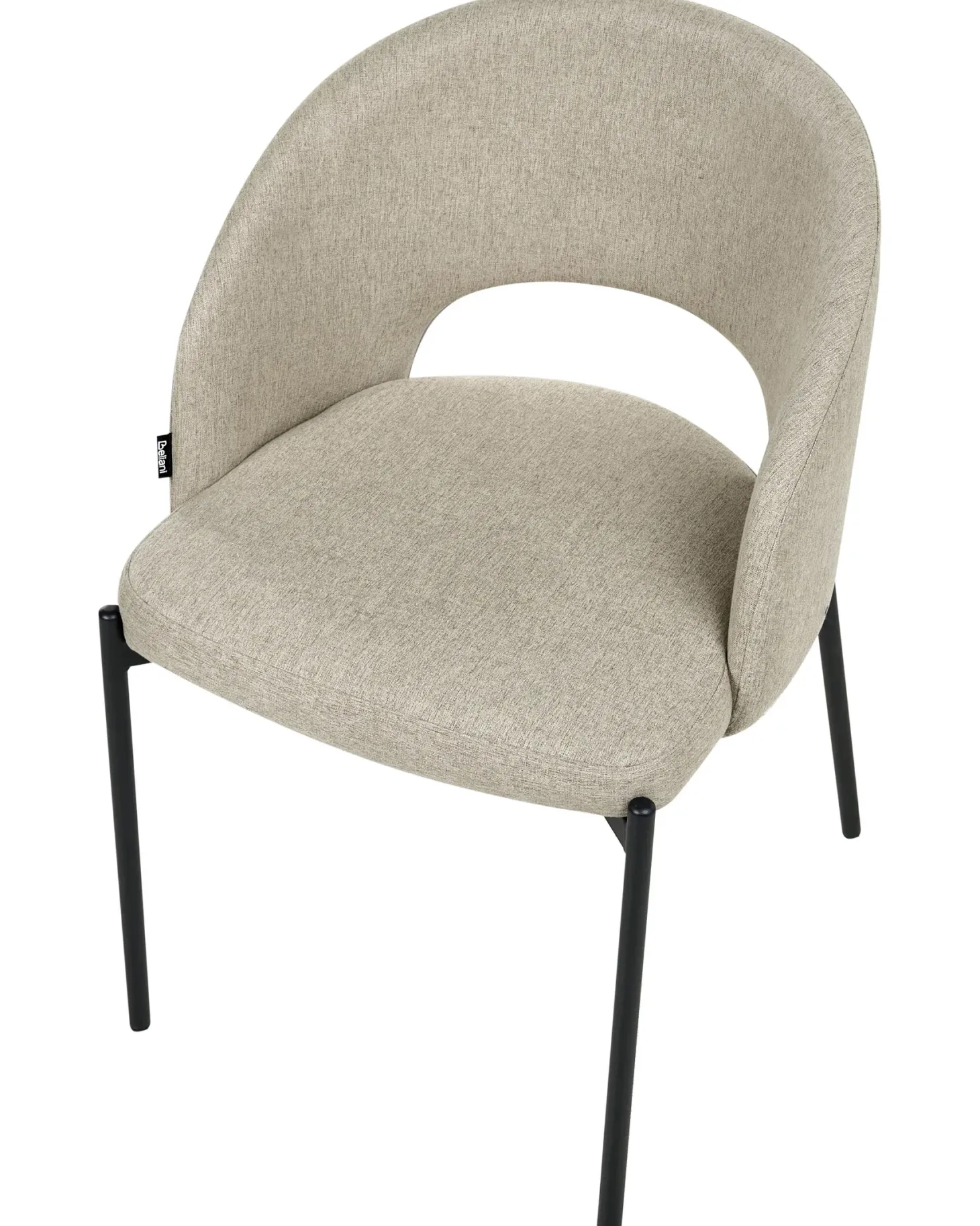 Sæt med 2 spisebordsstole PENNY Sand Beige