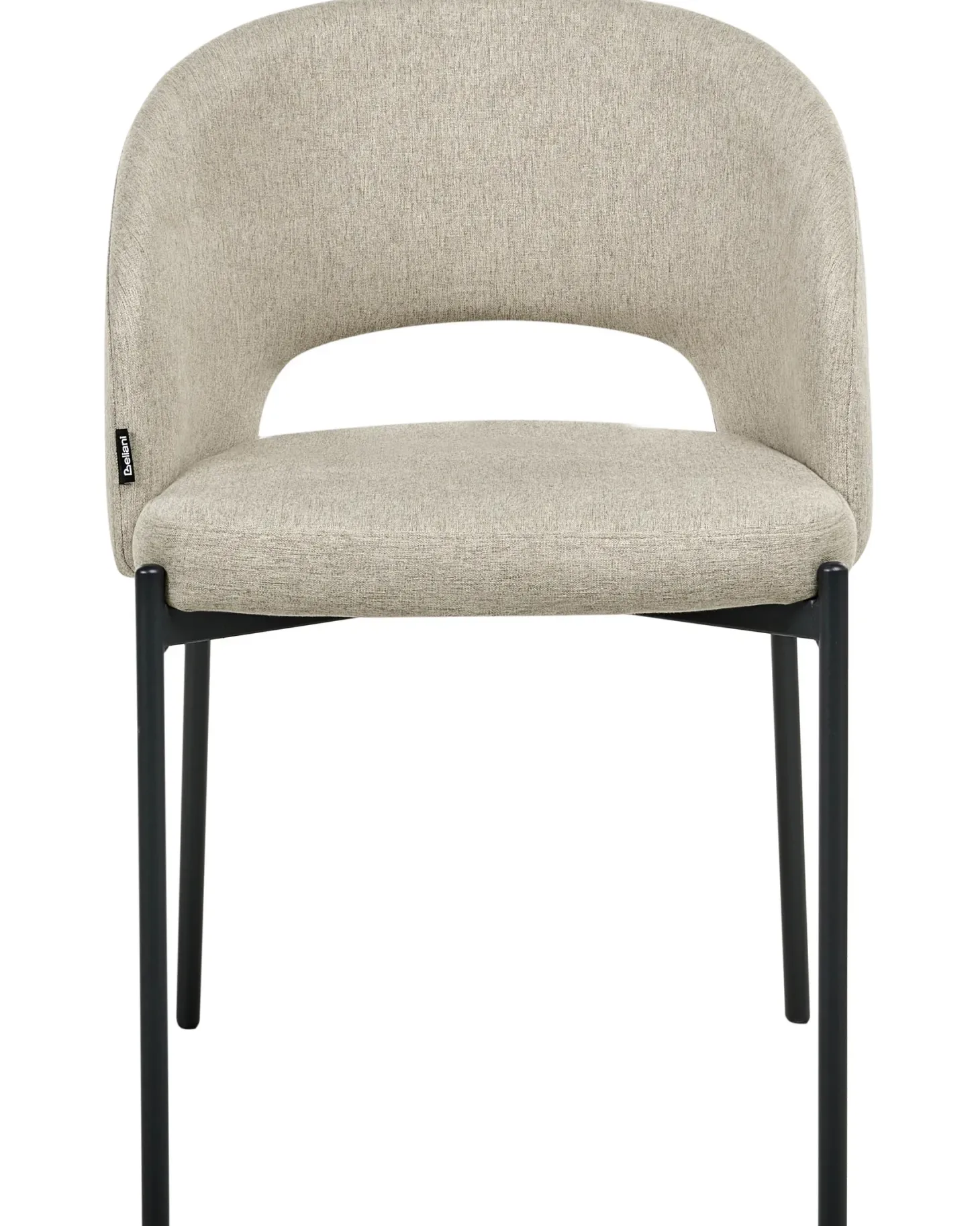 Sæt med 2 spisebordsstole PENNY Sand Beige