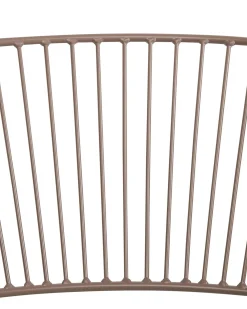 Sæt med 2 spisebordsstole RIGBY Metal Beige