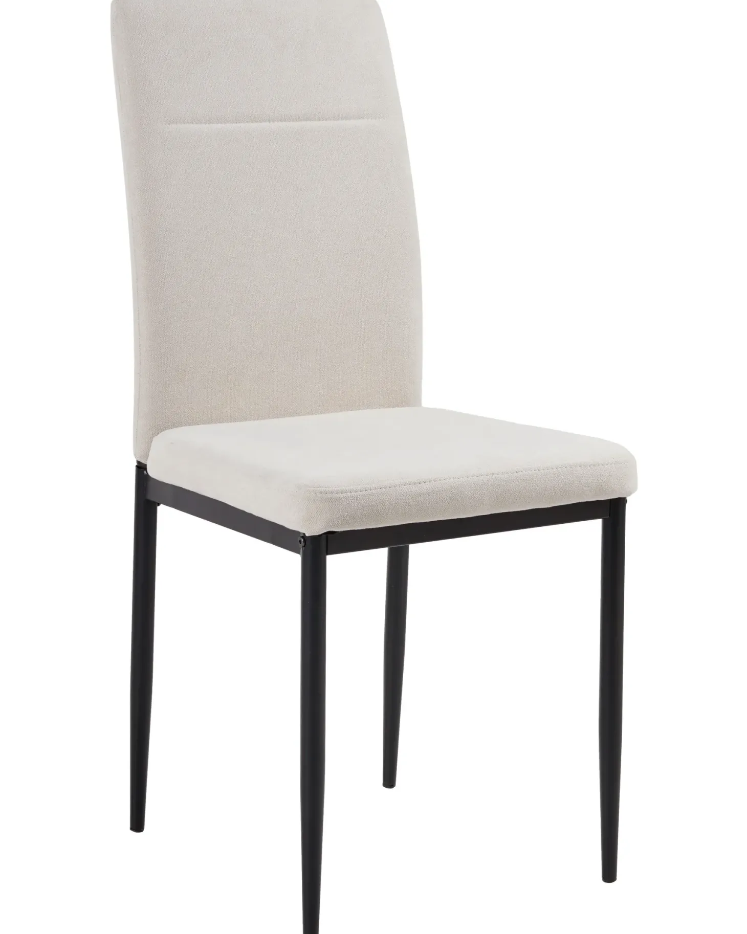 Sæt med 4 spisebordsstole RINER Lys Beige