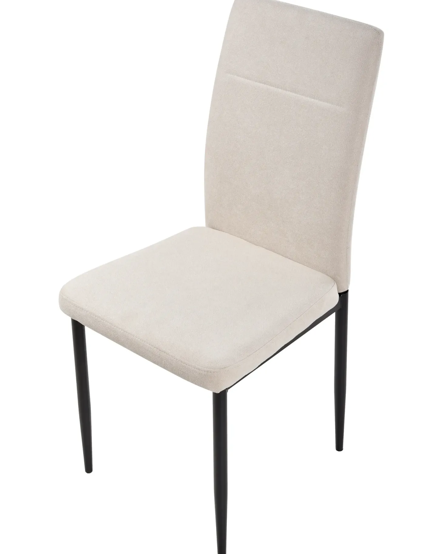 Sæt med 4 spisebordsstole RINER Lys Beige
