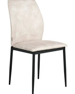 Sæt med 4 spisebordsstole ROCHEPORT Lys Beige