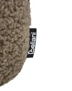 Sæt med 2 spisebordsstole SANILAC Boucle Brun