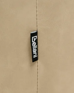 Sæt med 2 spisebordsstole SANSARC Kunstlæder Beige