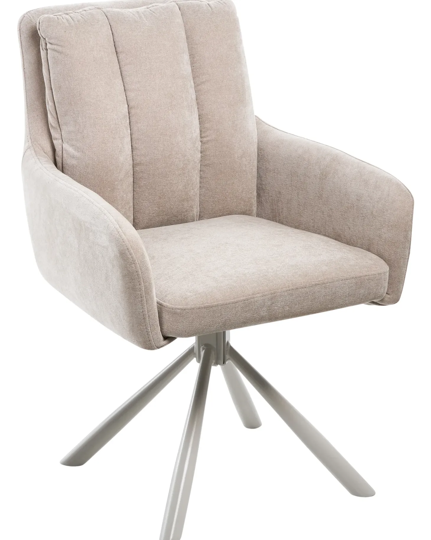 Sæt med 2 spisebordsstole SARDOAL Beige