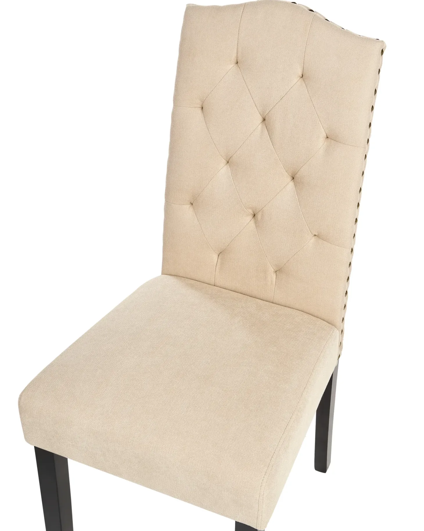 Sæt med 2 spisebordsstole SHIRLEY Beige