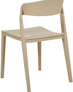 Sæt med 2 spisebordsstole SOMERS Beige