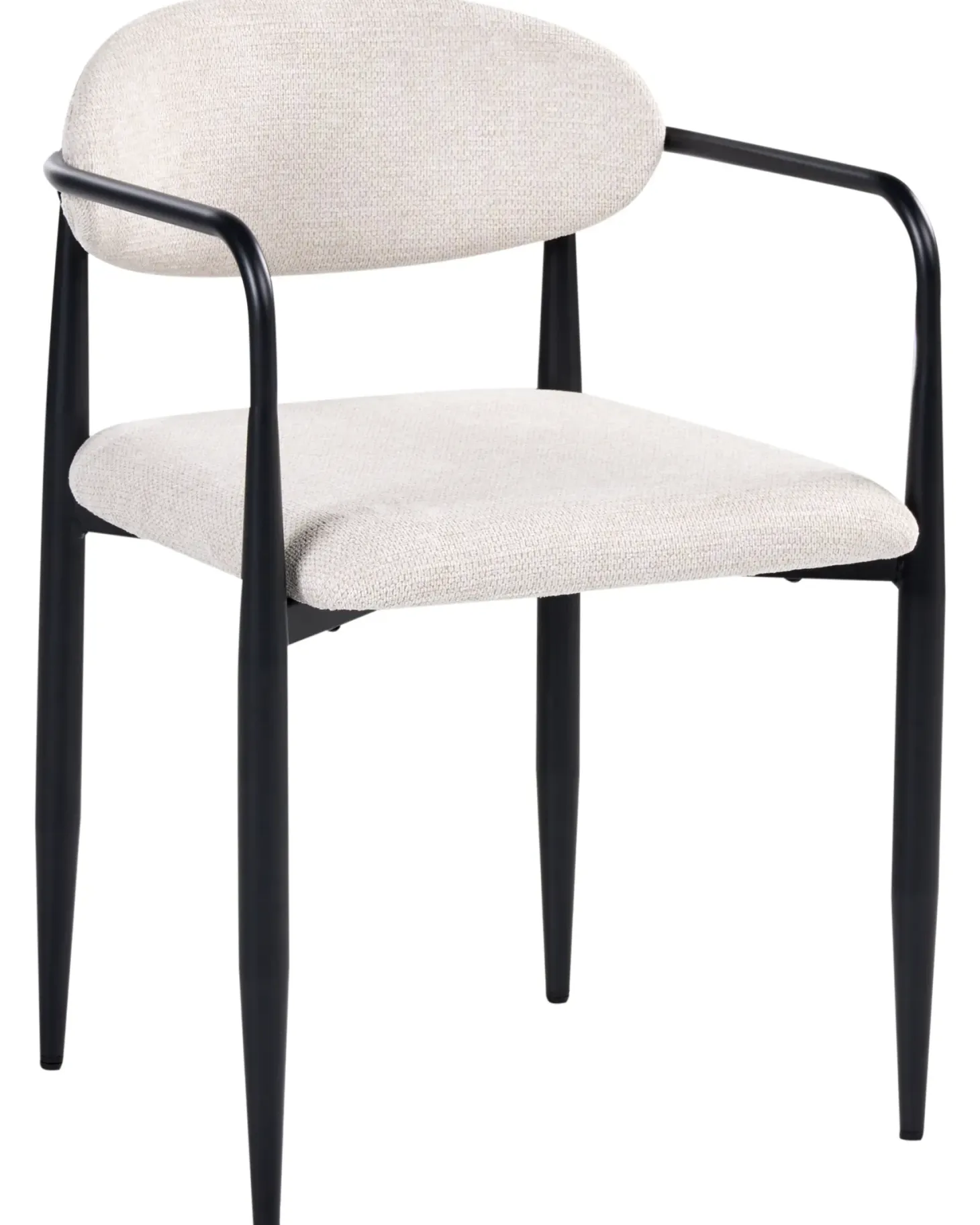 Sæt med 2 spisebordsstole TANEVIK Lys Beige