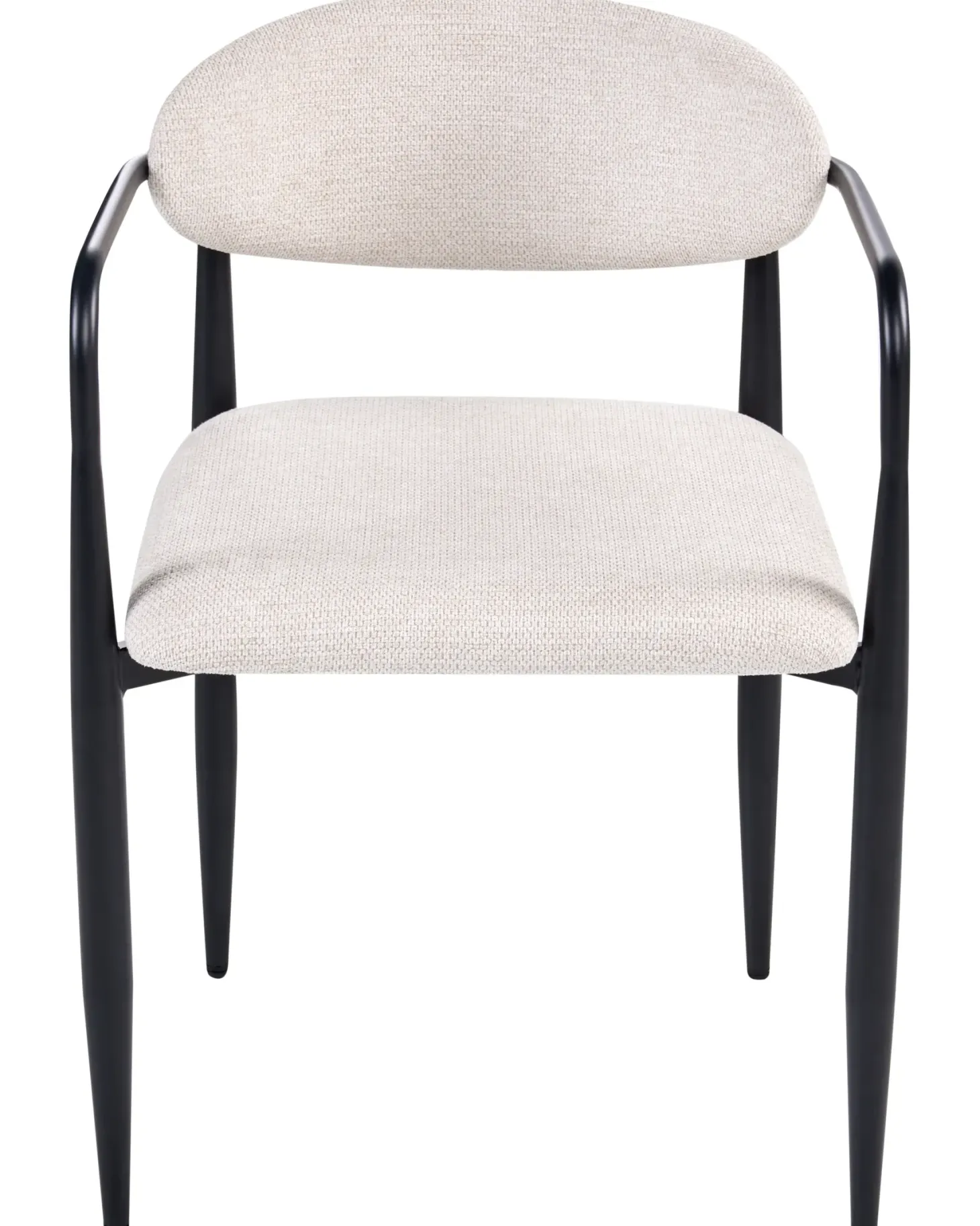 Sæt med 2 spisebordsstole TANEVIK Lys Beige