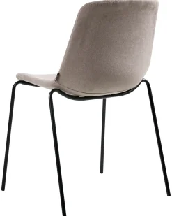 Sæt med 4 spisebordsstole TILLER Beige