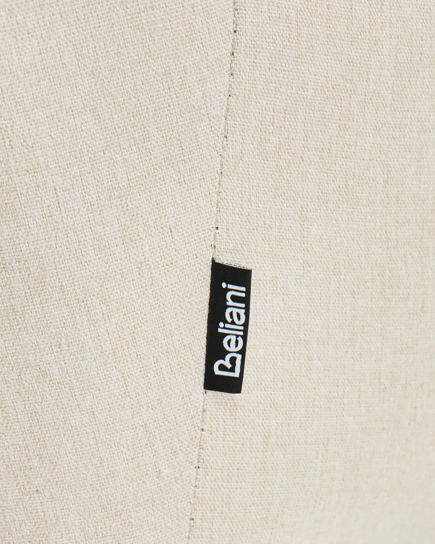 Sæt med 2 spisebordsstole TIRANO Kunstlinned Lys Beige
