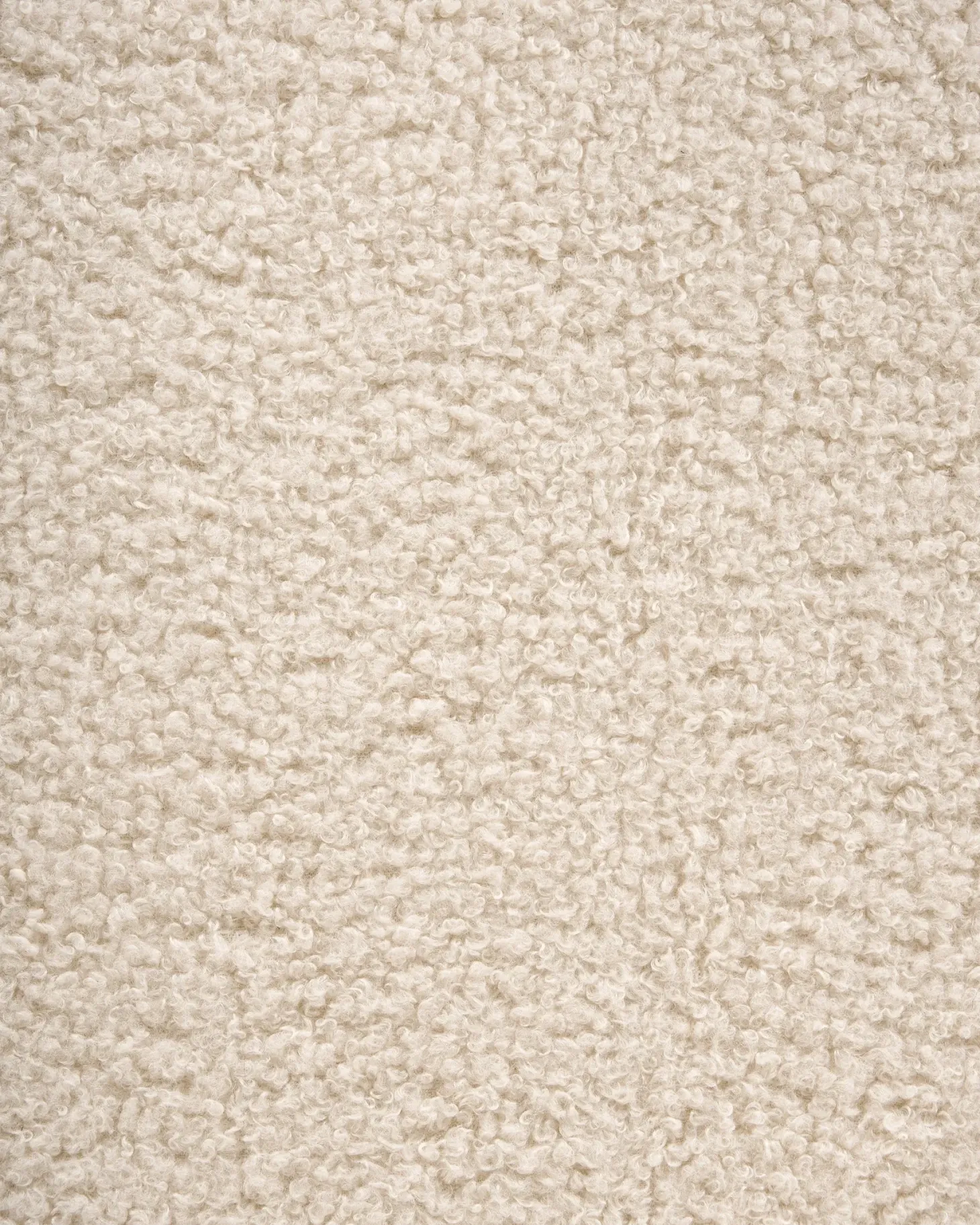 Sæt med 2 spisebordsstole UNITY Boucle Lys Beige