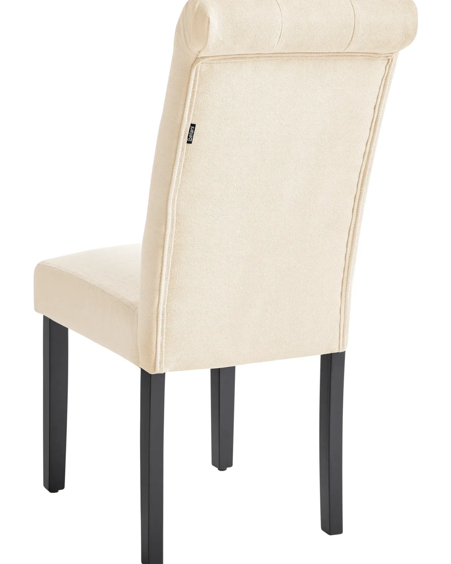 Sæt med 2 spisebordsstole VELVA Lys Beige