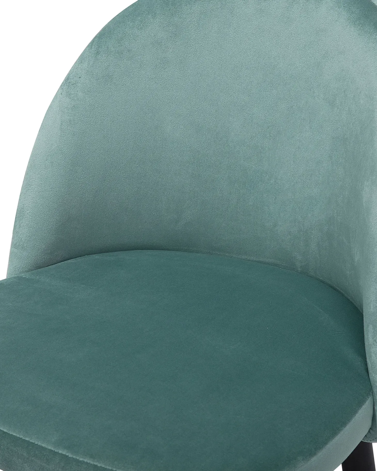 Sæt med 2 spisebordsstole VISALIA Velour Mintgrøn