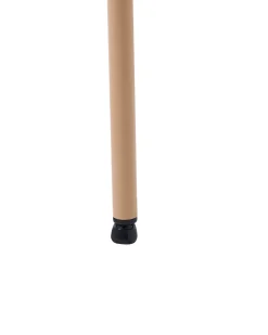 Sæt med 2 spisebordsstole WINDUST Metal Beige