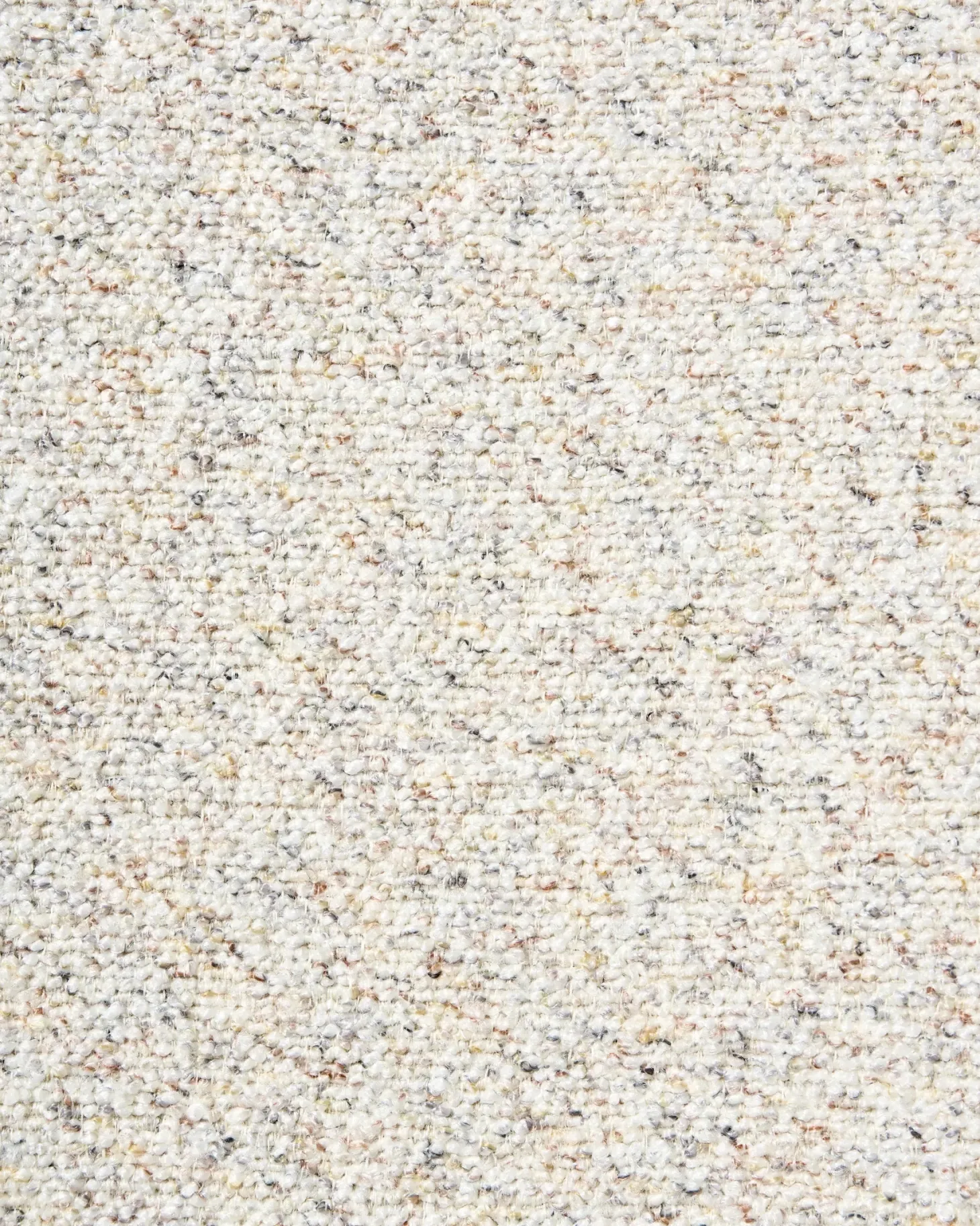Sæt med 2 spisebordsstole ZANA Boucle Lys Beige
