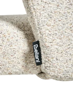 Sæt med 2 spisebordsstole ZANA Boucle Lys Beige