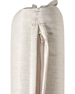 Sæt med 2 stole med puder AMANTEA PREMIUM Akacietræ Lys Beige