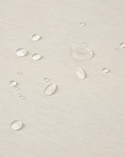 Sæt med 2 stole med puder AMANTEA PREMIUM Akacietræ Lys Beige