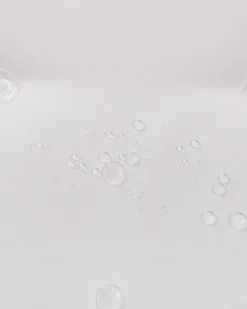 Sæt med 2 stole med puder MAUI Akacietræ Cremehvid