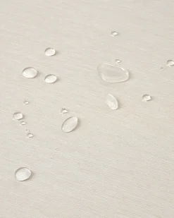 Sæt med 2 stole med puder MAUI PREMIUM Akacietræ Lys Beige