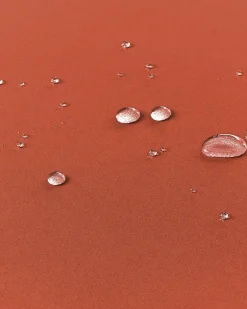 Sæt med 2 stole med puder MAUI PREMIUM Akacietræ Rød
