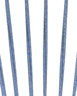 Sæt med 2 stole med puder OLBIA Navy Blå