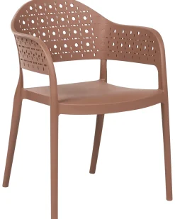 Sæt med 4 stole NARINO Brun