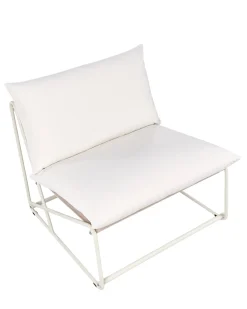 Stol med pude PICO Metal Lys Beige