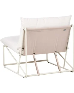 Stol med pude PICO Metal Lys Beige