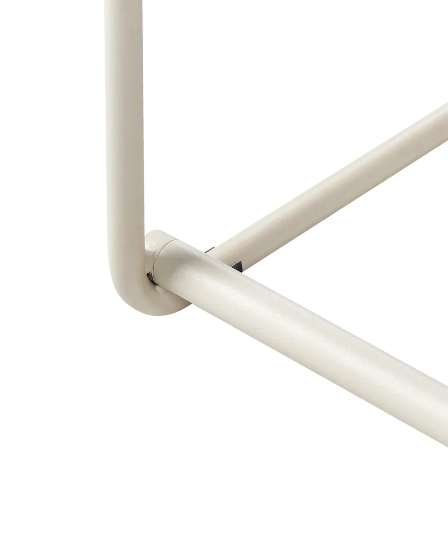 Stol med pude PICO Metal Lys Beige