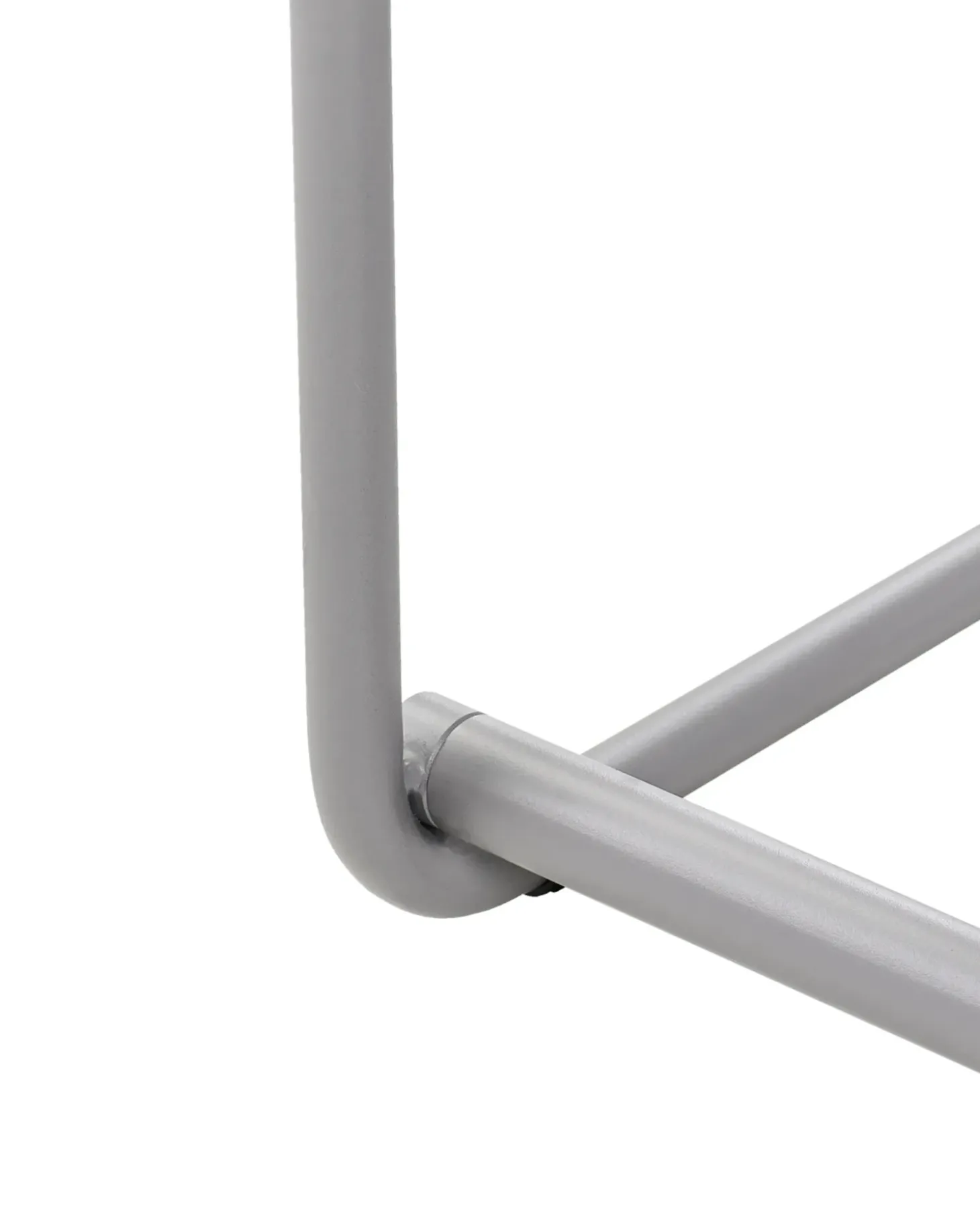 Stol med pude PONTE Metal Grå