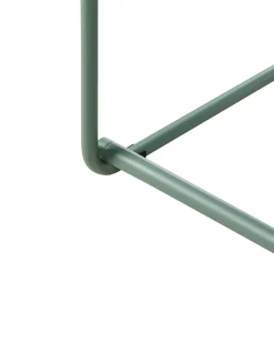 Stol med pude PONTE Metal Grøn
