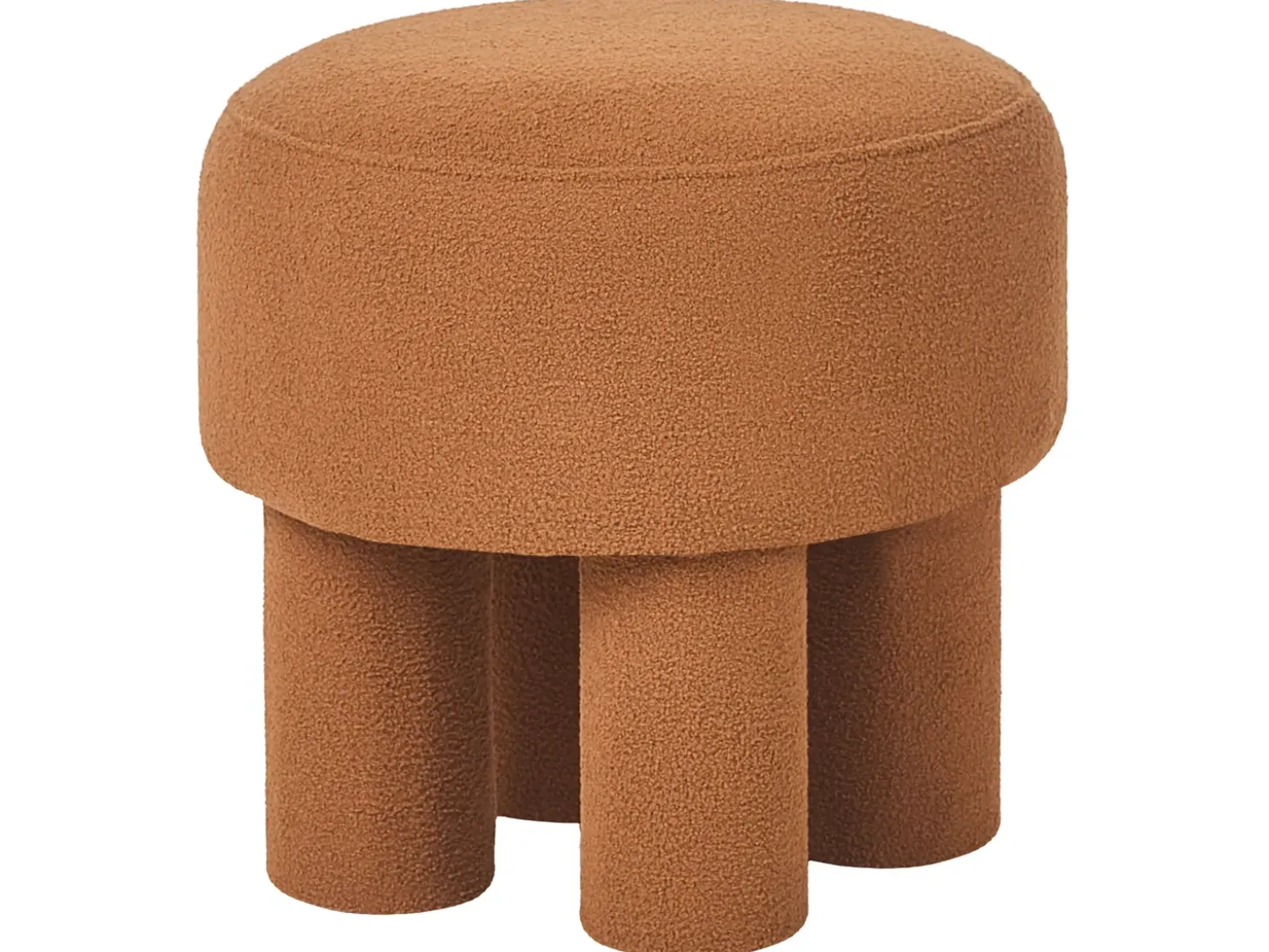 Taburet CANBY Boucle Orange
