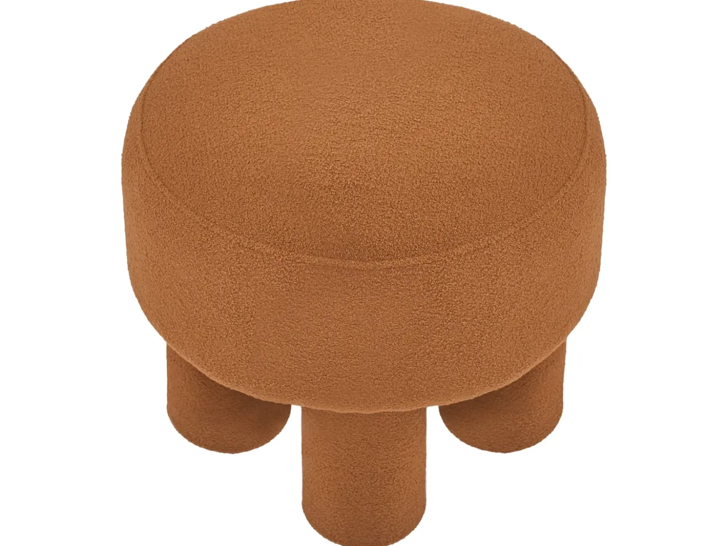 Taburet CANBY Boucle Orange