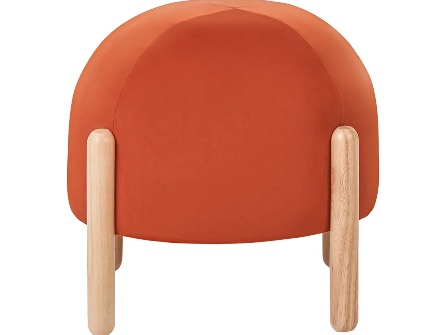 Taburet HELEN Velour Orange