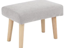 Taburet TAKOMA II Lysegrå