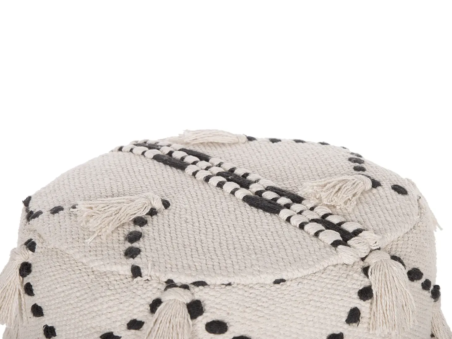 Taburet THONDI Bomuld Beige