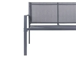 TAVOLETO 4 personers Loungesæt med bord Mørkegrå Metal