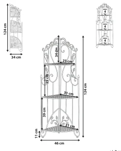 TEQUENDAMA Metal Hvid Foldbar