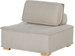 TIBRO 4 personers Hjørnesofa modul Højrevendt Lys Beige