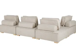TIBRO 4 personers Hjørnesofa modul Højrevendt Lys Beige
