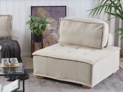 TIBRO 4 personers Modulsofasæt Lys Beige